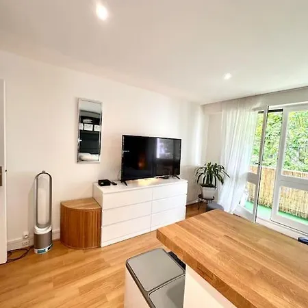 Sublime Studio Avec Balcon - 15 Min Roland Garros Boulogne-Billancourt
