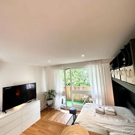 Sublime Studio Avec Balcon - 15 Min Roland Garros